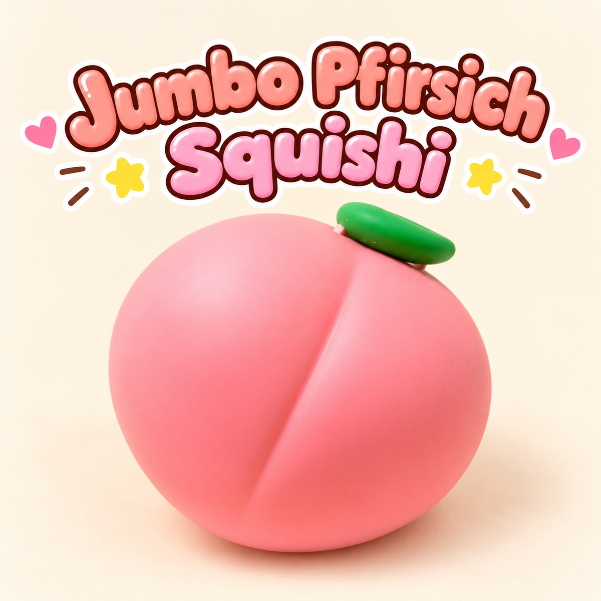 Jumbo Pfirsich Squishi