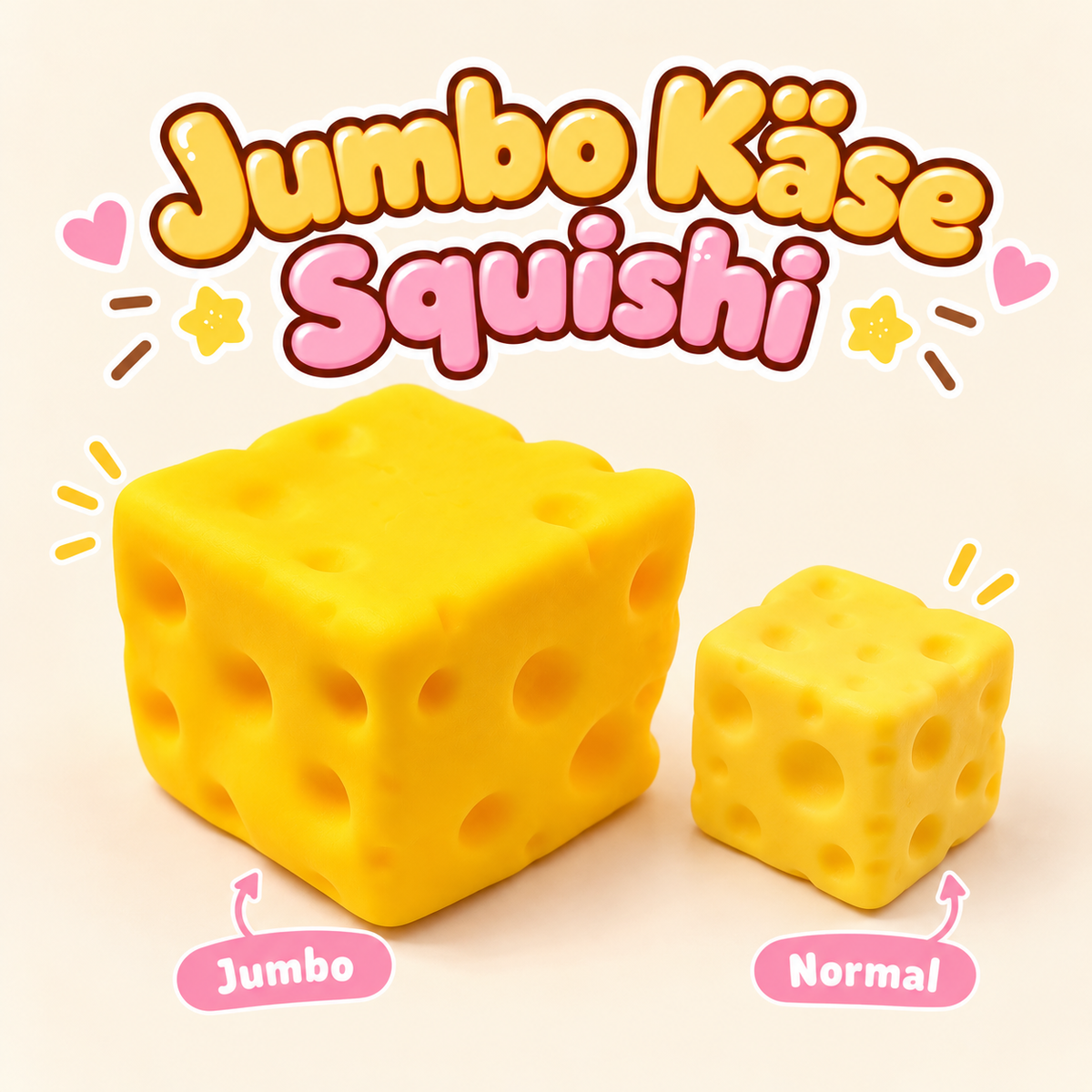 Jumbo Käse Squishi